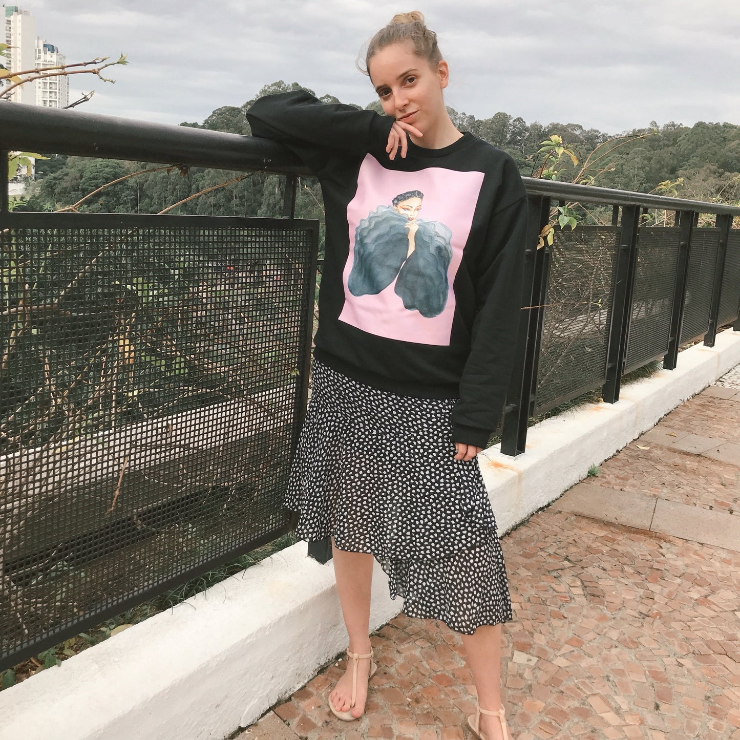 Blusão Moletom Glamour