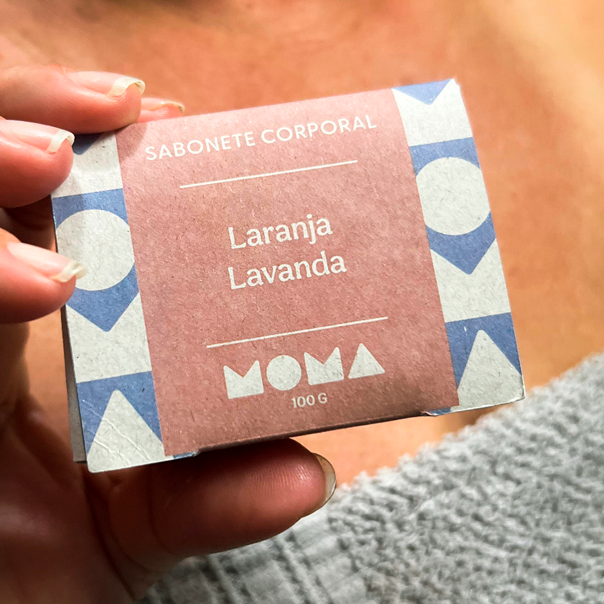 Sabonete Corporal Laranja Lavanda