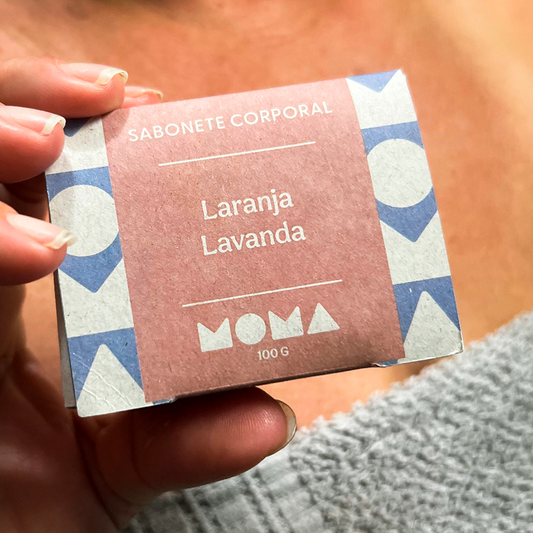 Sabonete Corporal Laranja Lavanda