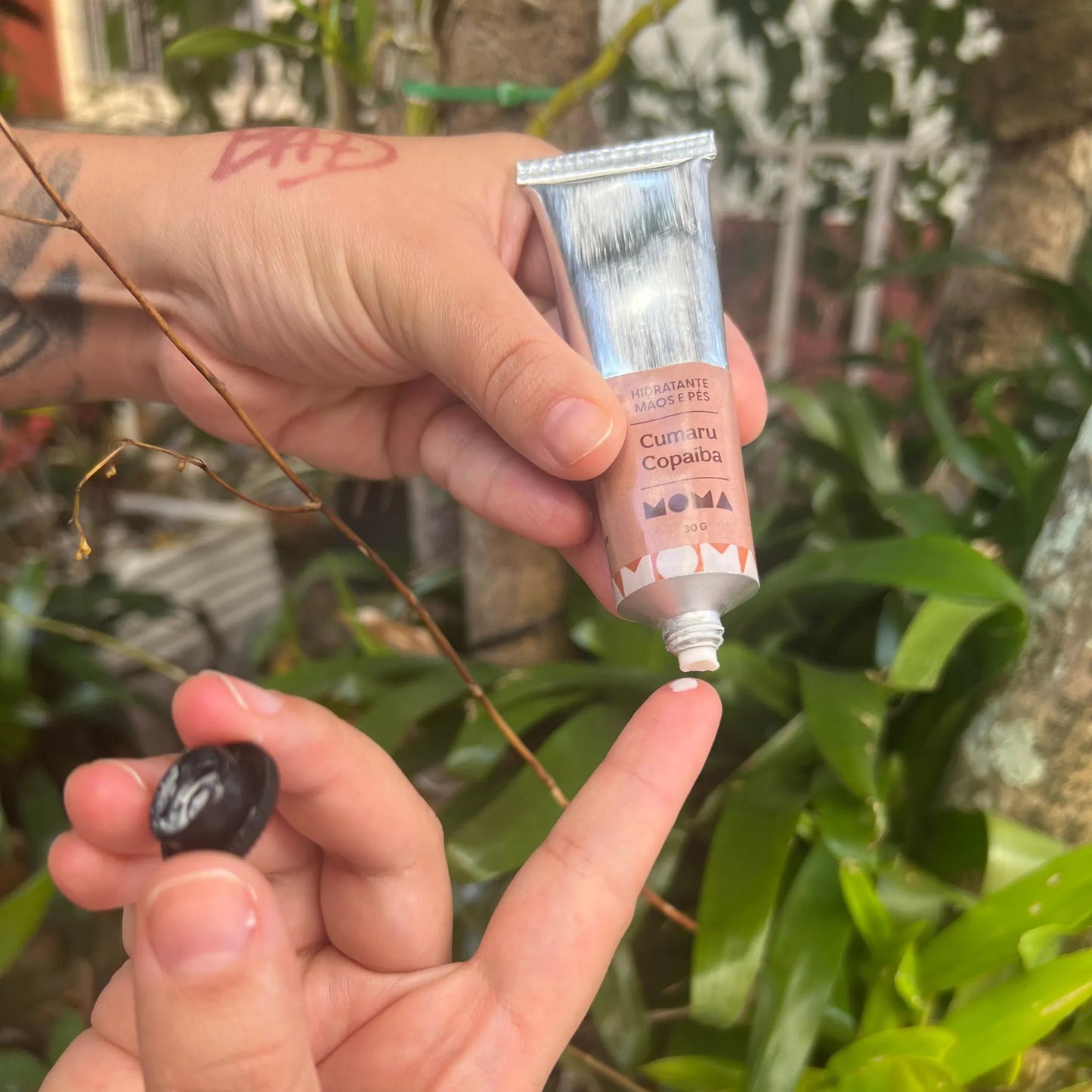 Hidratante de Mãos e Pés Cumaru e Copaíba