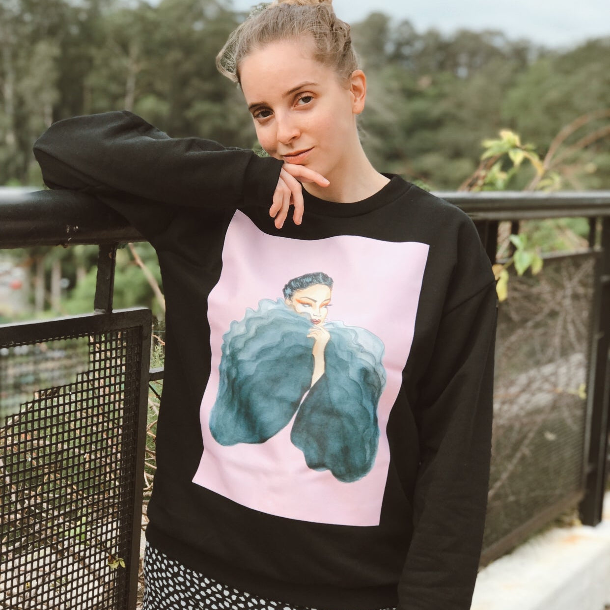 Blusão Moletom Glamour