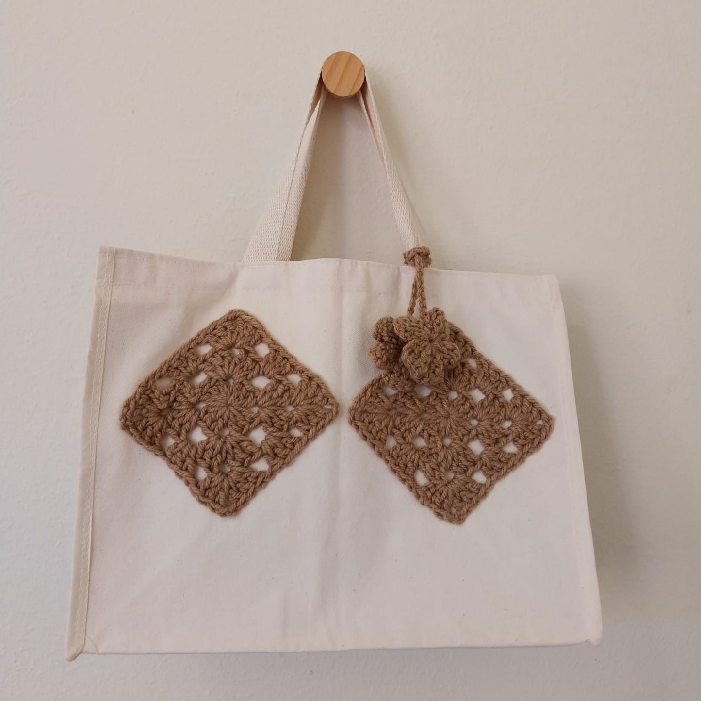 Bolsa sacola Crochê